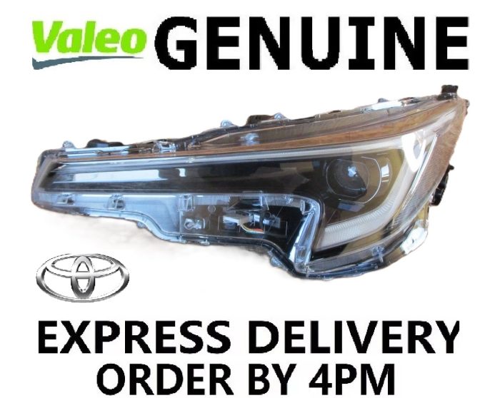 GENUINE OEM Toyota Corolla Valeo LED Headlight With LED DRL Left 2019-24 - Image 2