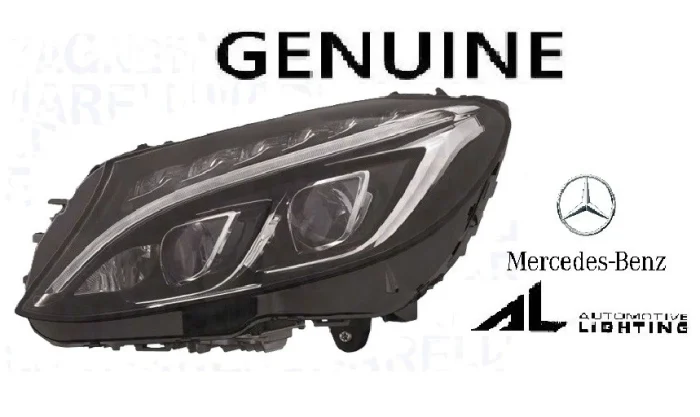 GENUINE OEM Mercedes C Class W205 ILS LED Headlight Left 2013-18 - Image 2