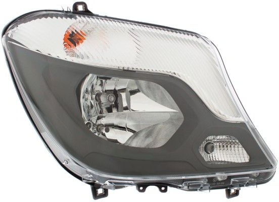 GENUINE OEM Hella Mercedes Sprinter B906 t-Bus Halogen Headlight Right 2009-18