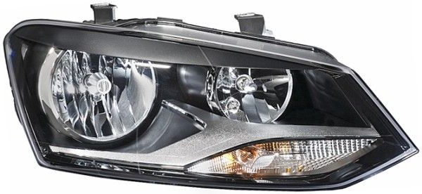 GENUINE OEM Hella VW Polo V 6R1 6C1 Halogen Headlight Right 2009-17