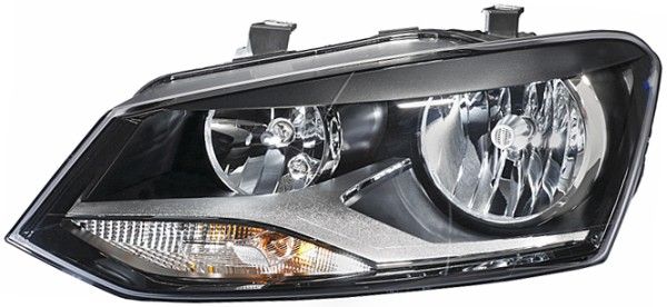 GENUINE OEM Hella VW Polo V 6R1 6C1 Halogen Headlight Left 2009-17