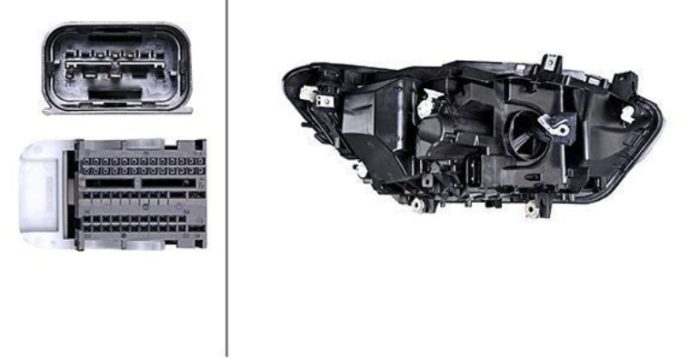 GENUINE OEM Hella BMW 1 Ser F20 F21 LCI Shadow Edition LED Headlight Right 17-19 - Image 2